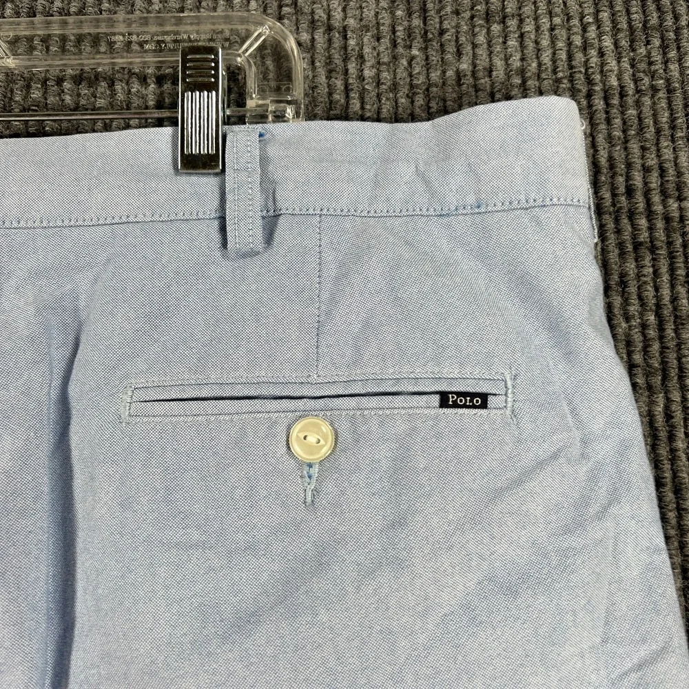 Polo Ralph Lauren Shorts Mens 42 Blue Chino Casual Outdoor Golf Comfort